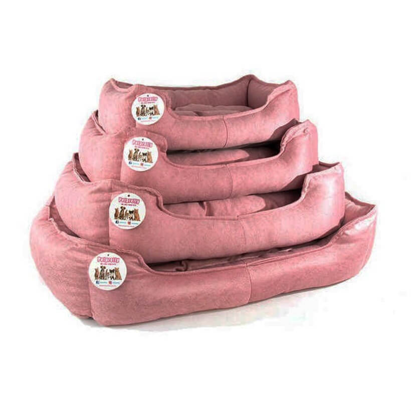 Pet Pretty Comfort Köpek Yatağı No:3 Gül Kurusu