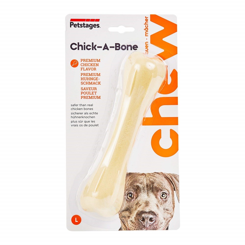 Petstages Chick A Bone Tavuk Aromalı Köpek Çiğneme Kemiği Medium