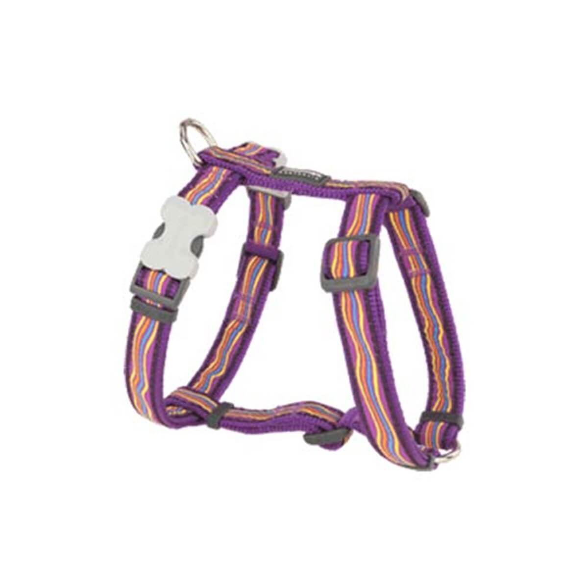 Red Dingo Dreamstream Desenli Köpek Göğüs Tasması 25 Mm – Large – Mor