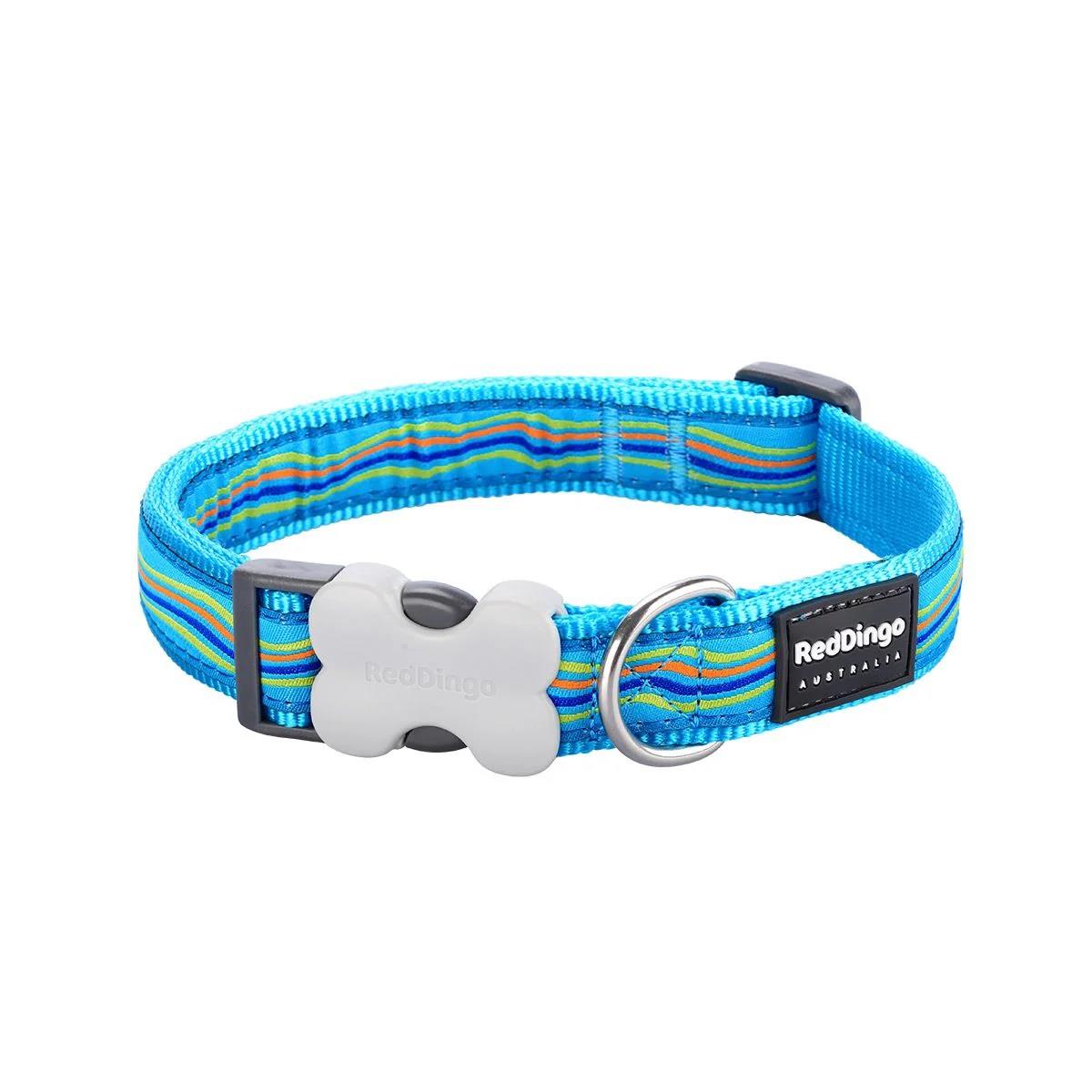 Reddingo Dreamstream Desenli Köpek Boyun Tasması 12 Mm – 20-32 Cm – XSmall – Turkuaz