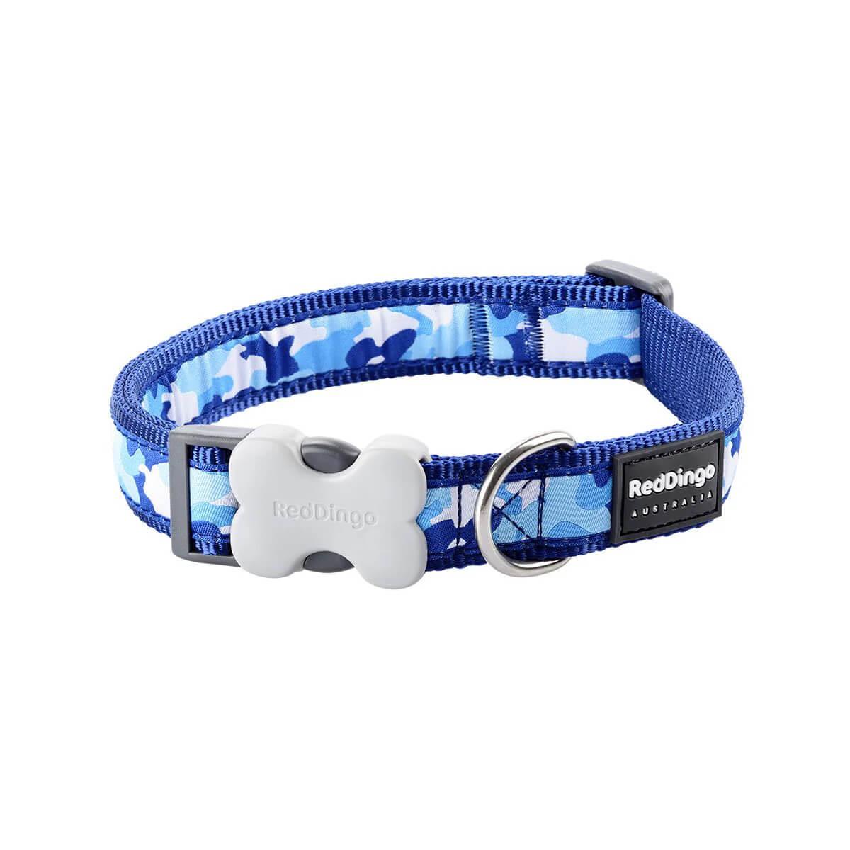 Reddingo Kamuflaj Köpek Boyun Tasması 15 Mm – 24-36 Cm – Small – Lacivert