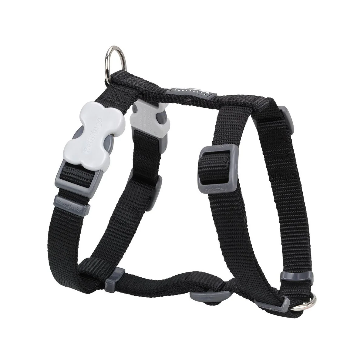Reddingo Klasik Köpek Göğüs Tasması 12 Mm – XSmall – Siyah