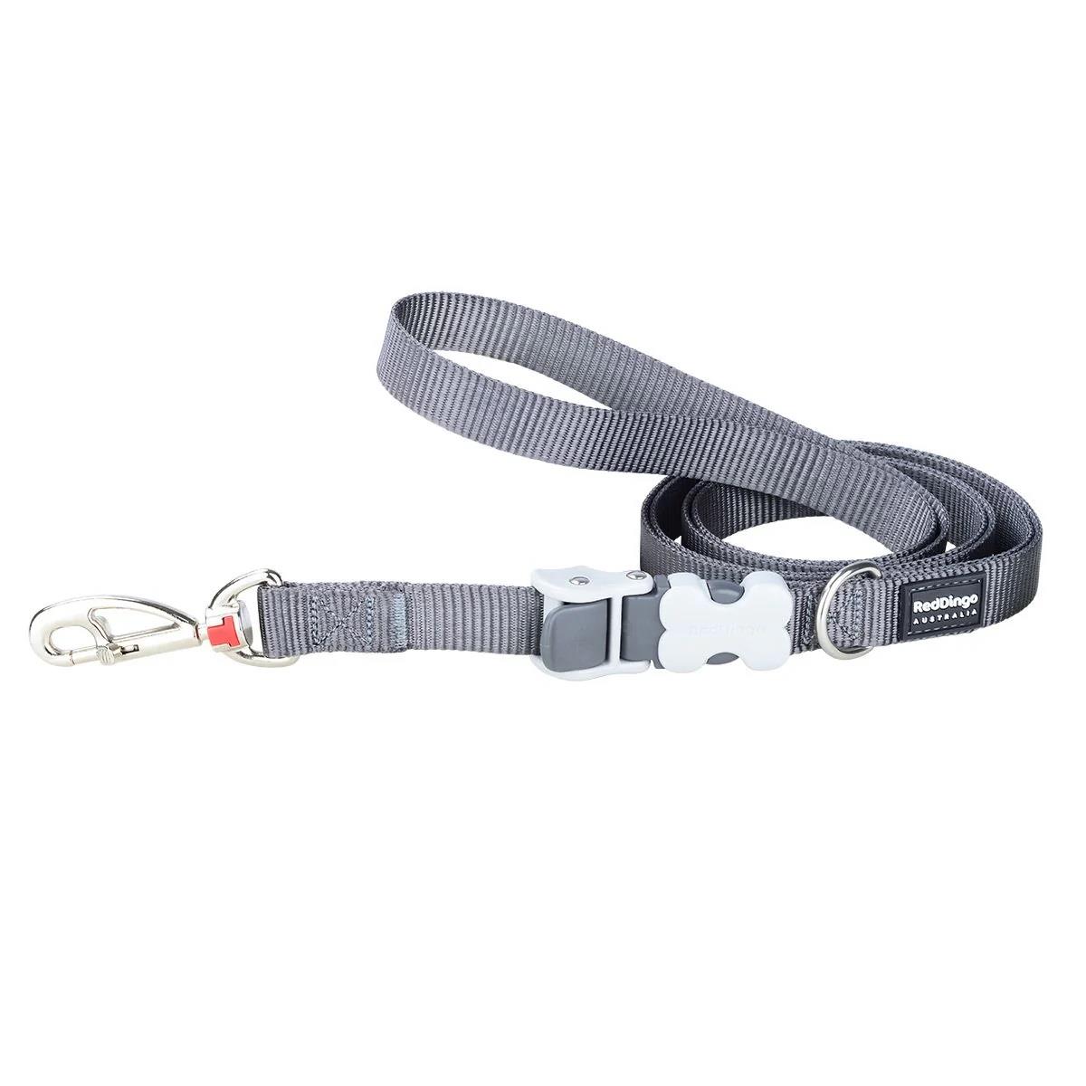 Reddingo SuperLead Çok Amaçlı Köpek Gezdirme Tasması 25 Mm – 1,1 M - 1,8 M – Large – Gri