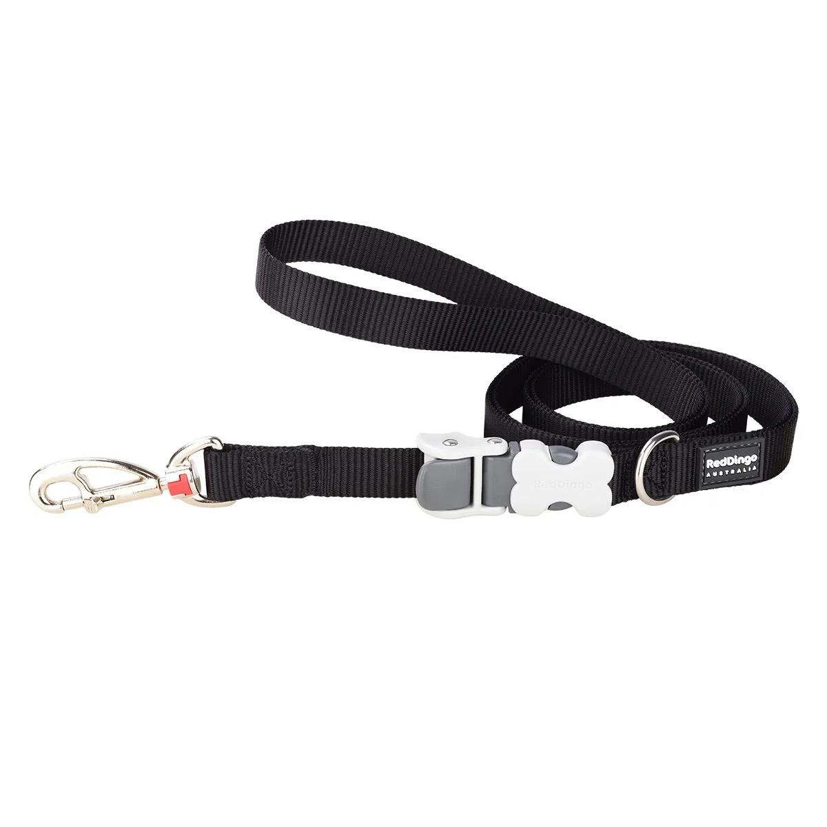 Reddingo SuperLead Çok Amaçlı Köpek Gezdirme Tasması 25 Mm – 1,1 M - 1,8 M – Large – Siyah