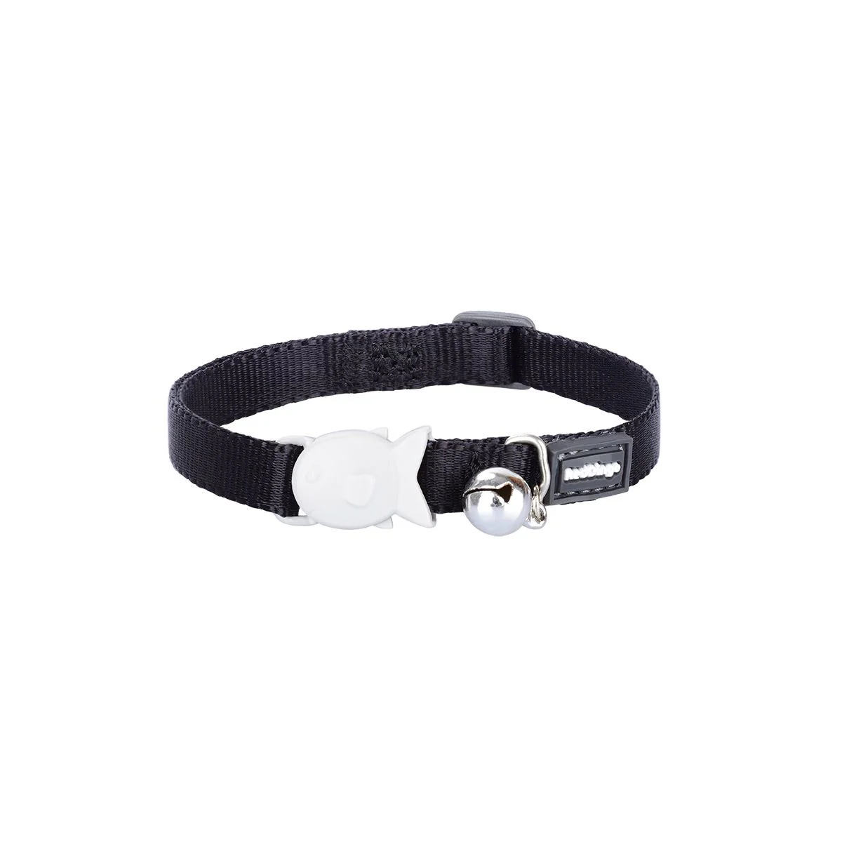 Reddingo Yavru Kedi Boyun Tasması 8 Mm – 16-26 Cm – XXSmall – Siyah