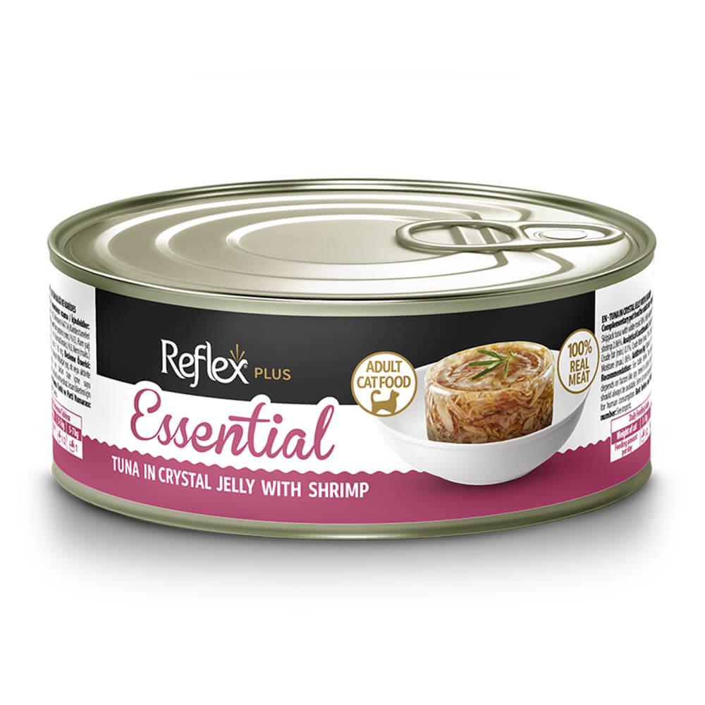 Reflex Plus Essential Ton Balığı Karides Jelly Kedi Konservesi 70 Gr