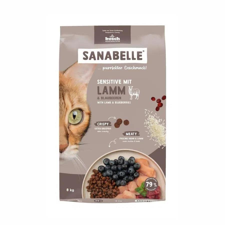 Sanabelle Sensitive Hassas Kuzulu Yetişkin Kedi Maması 8 Kg