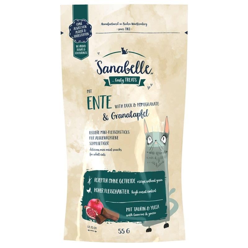 Sanabelle Snack Ördekli ve Narlı Kedi Ödülü 55 Gr