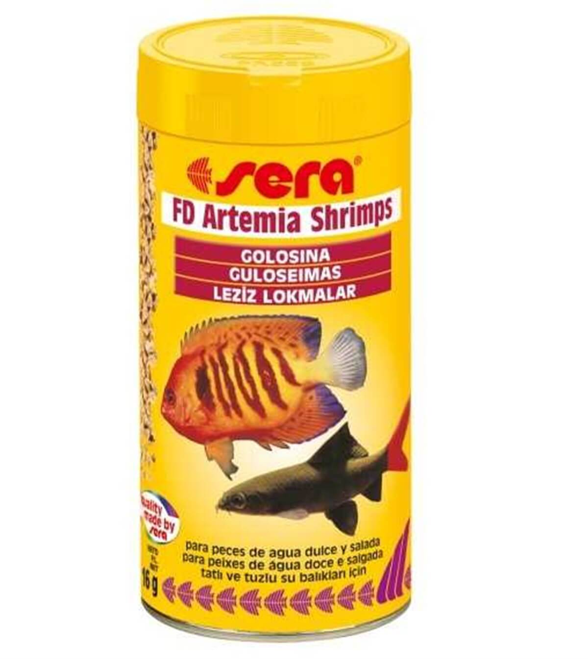 Sera Fd Artemia Shrimp 250 Ml Balık Yemi | Sera Akvaryum Malzemeleri