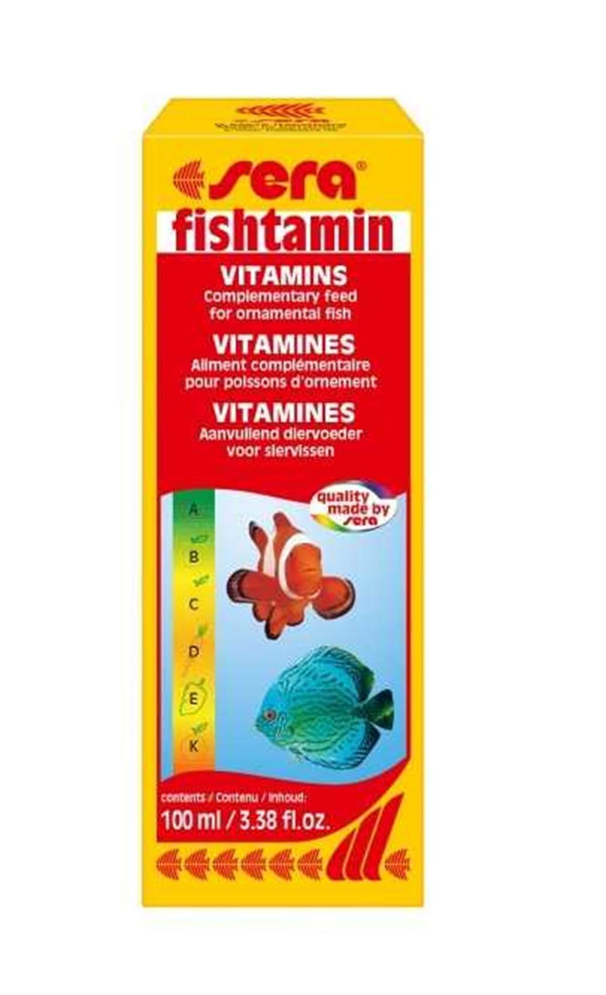 Sera Fishtamin Balık Vitamini 100 ml