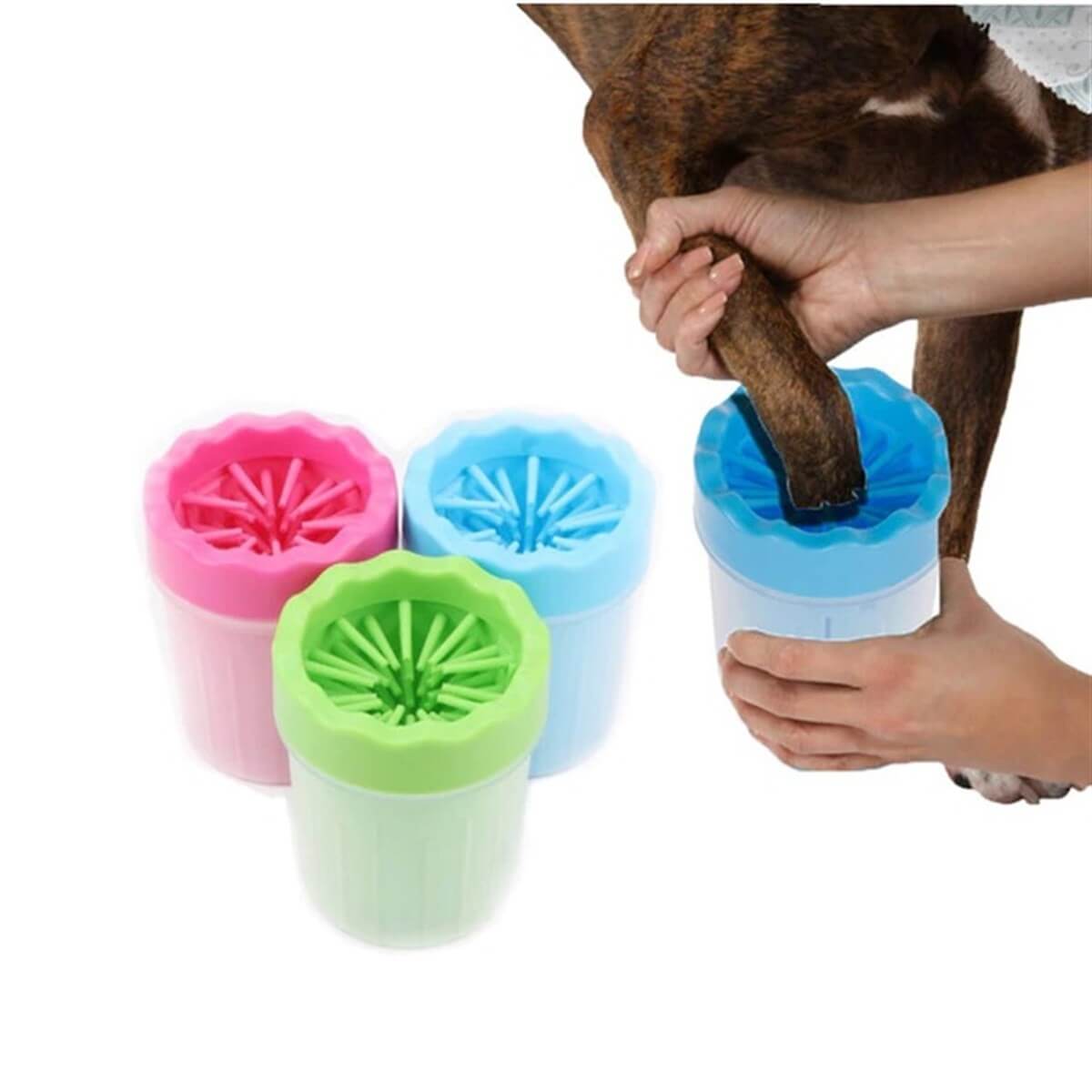 Soft Gentle Köpek Pati Yıkama Aparatı S / M