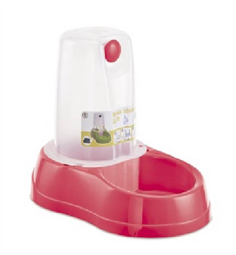 Stefanplast Saklamalı Mama Kabı 1.5 Lt Bordo