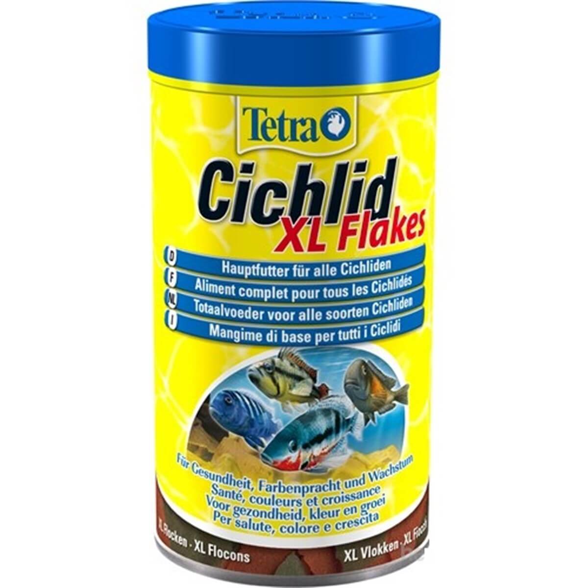 Tetra Cichlid XL Flakes Balık Yemi 500 Ml / 80 Gr