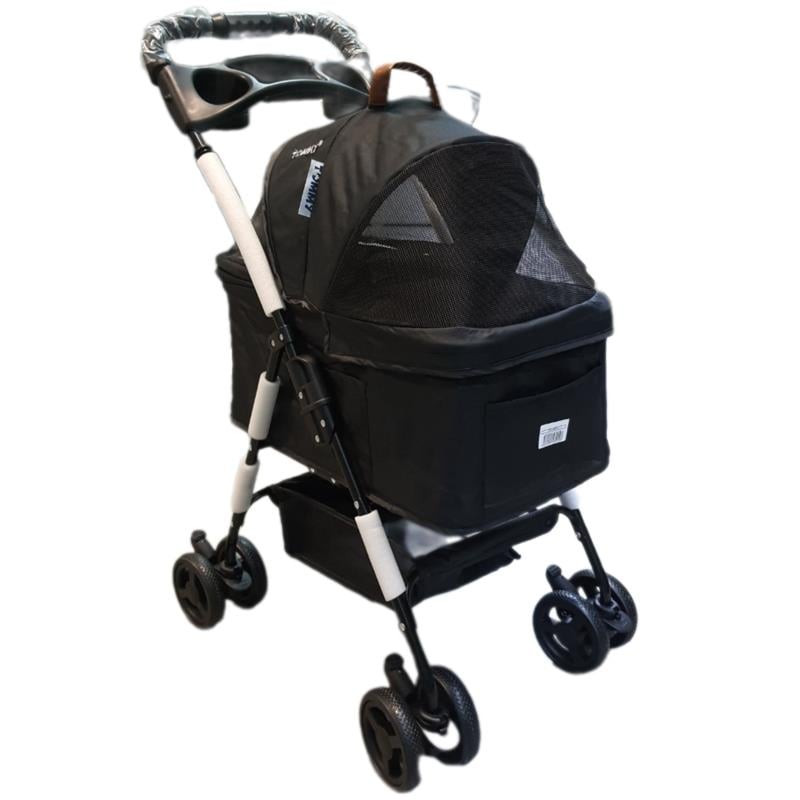 Tommy Evcil Hayvan Arabası 65 X 45 X 95 Cm Siyah Max 15 Kg