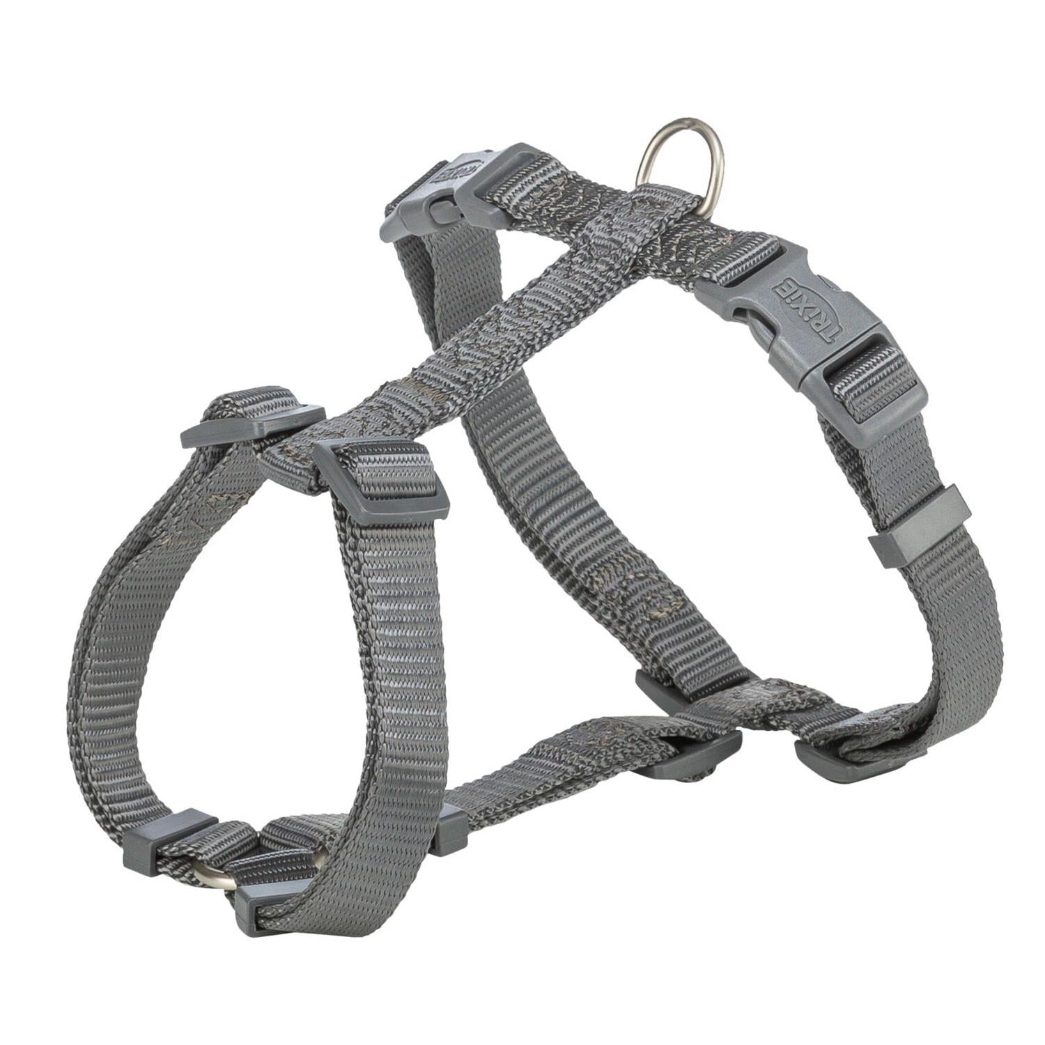 Trixie Premium Köpek H Tipi Göğüs Tasması S/M :42/60 Cm/15 mm Grafit