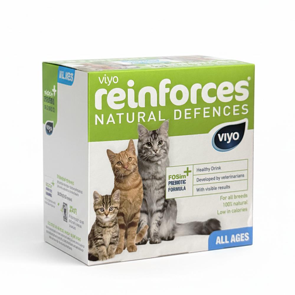 Viyo Reinforces Kediler İçin Ek Besin Takviyesi 7x30 ml