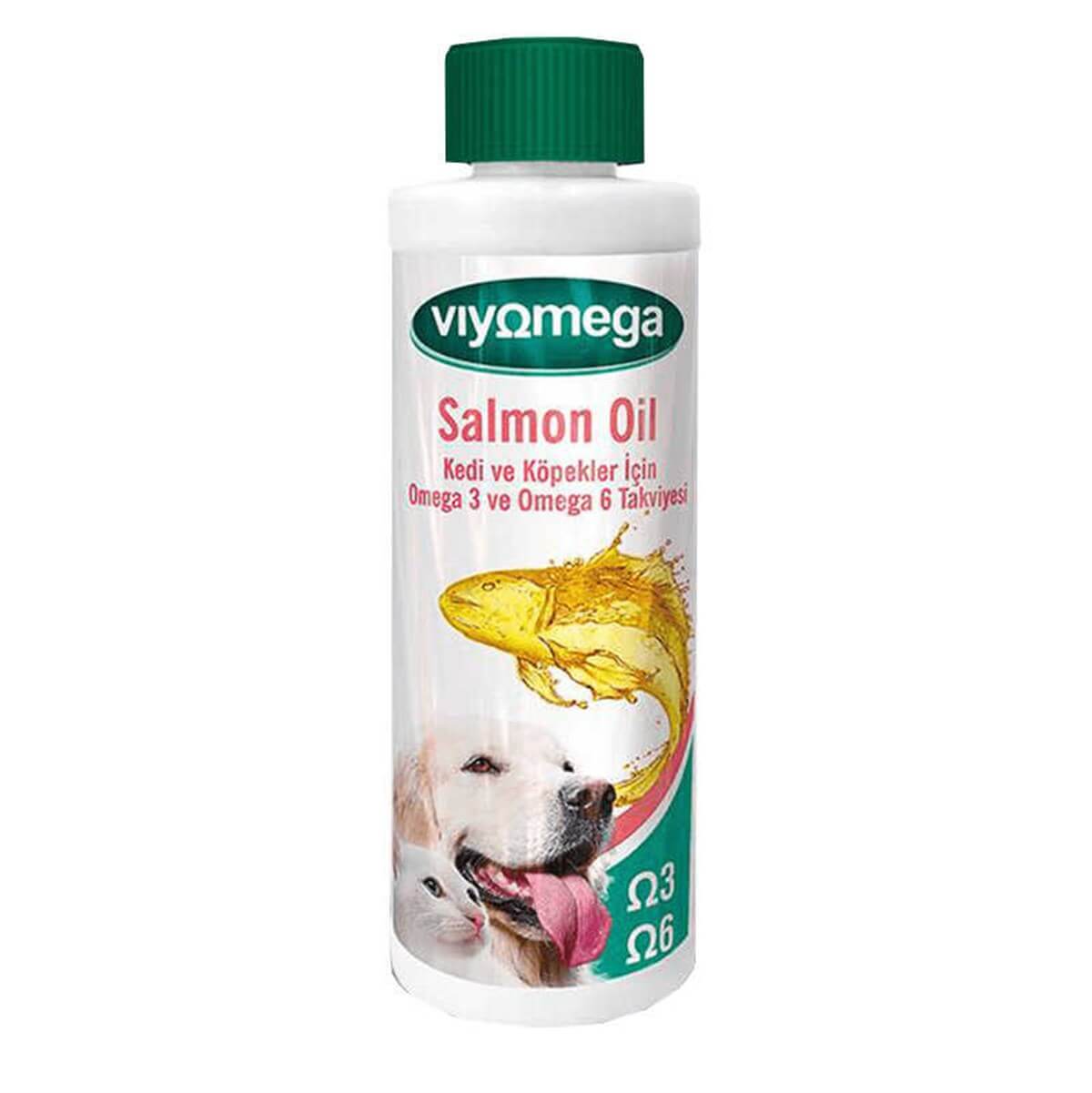 Viyomega Somonlu Kedi ve Köpekler İçin Esansiyel Yağ Asiti Takviyesi 250 Ml