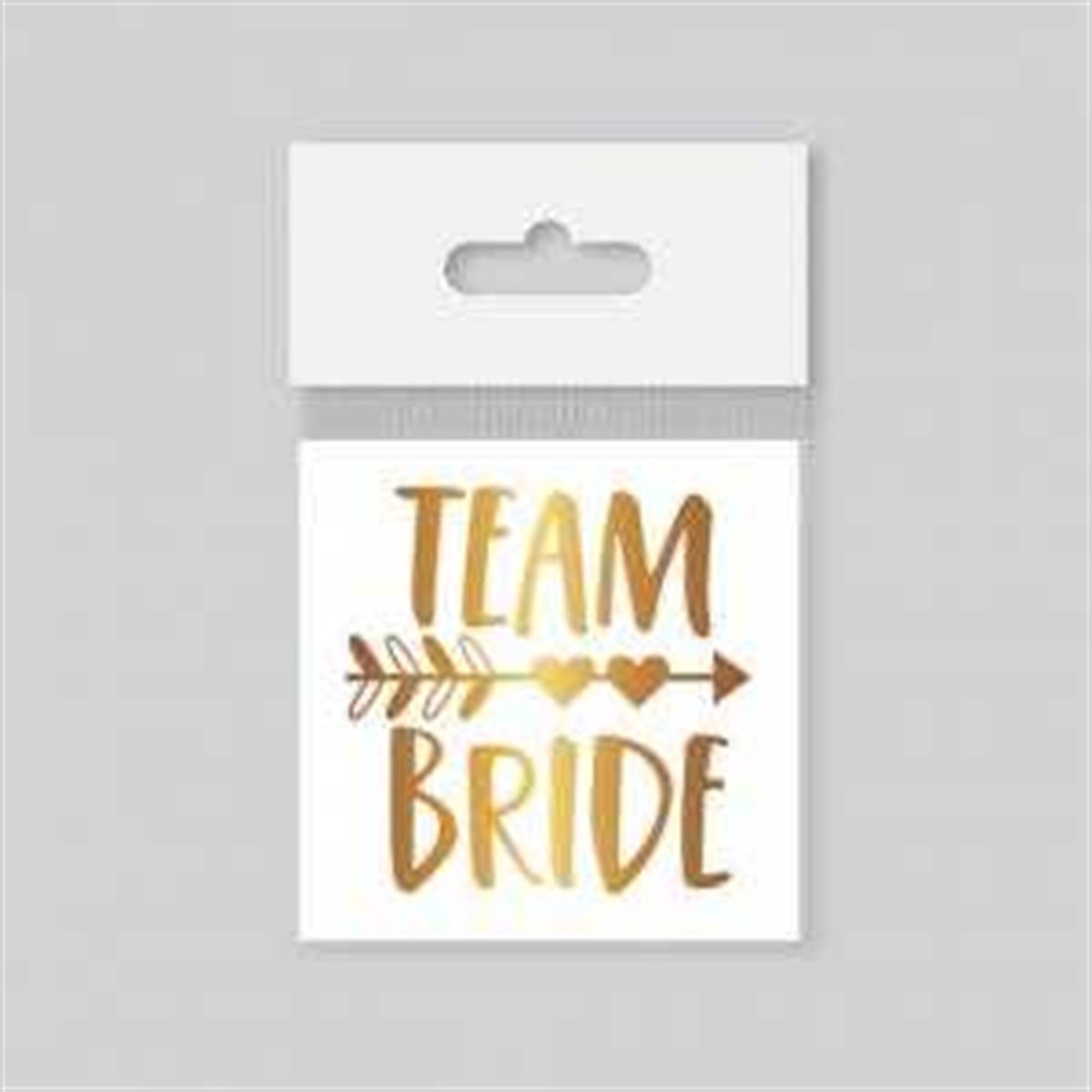 Bride Team Dövme Oklu Gold