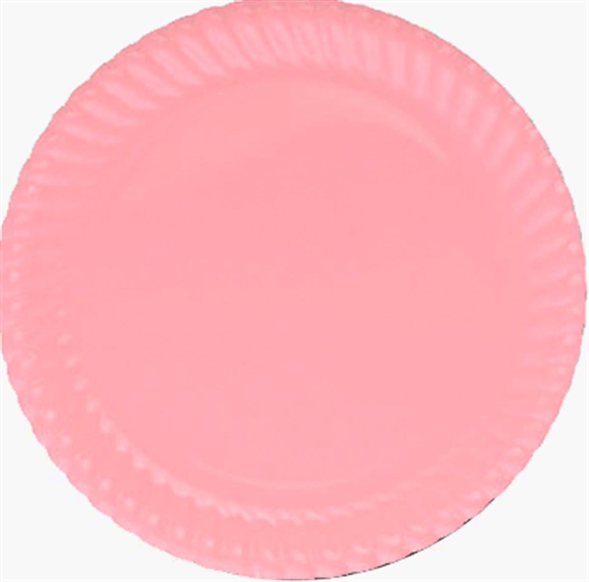 Karton Tabak Pembe 23 Cm 8 'li