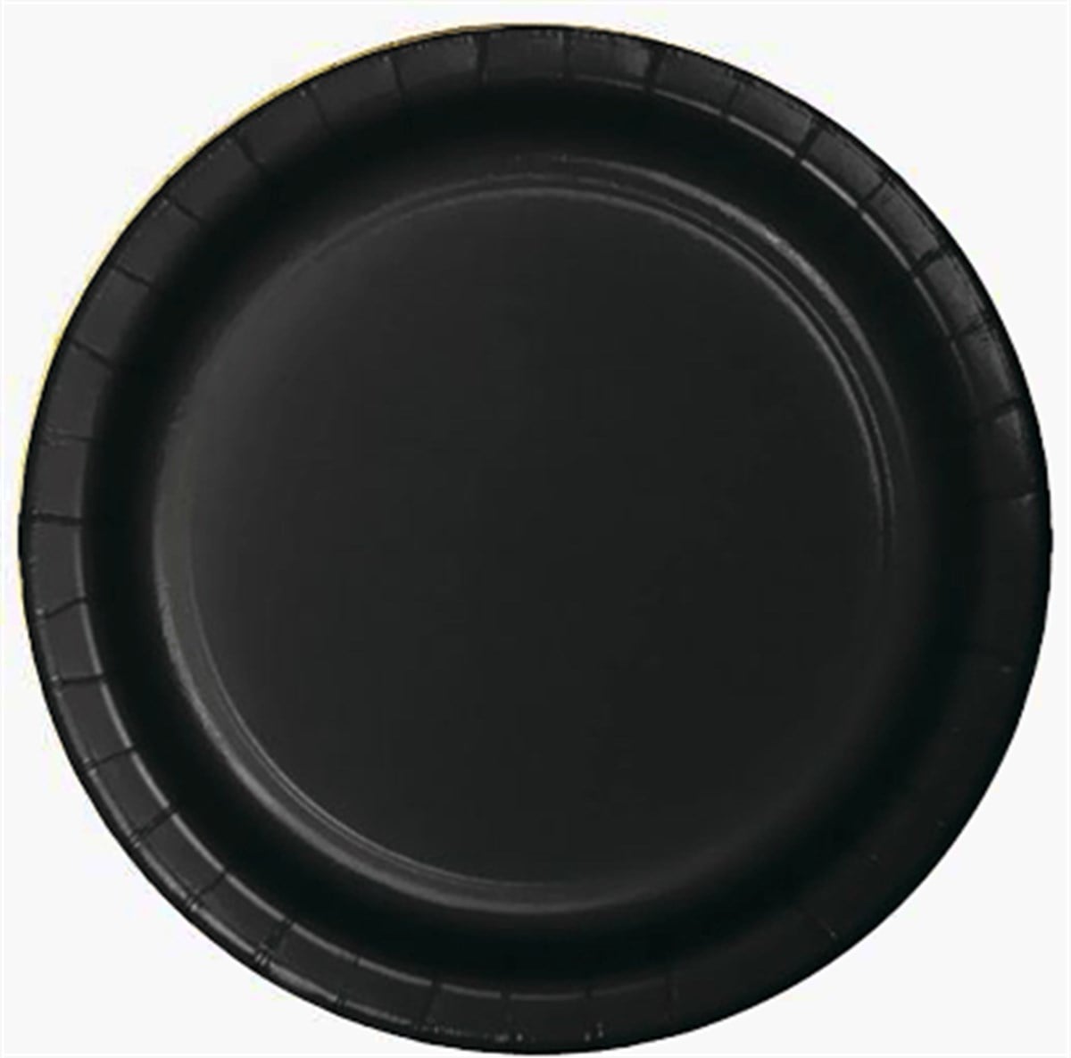 Karton Tabak Siyah 23 Cm 8 'li