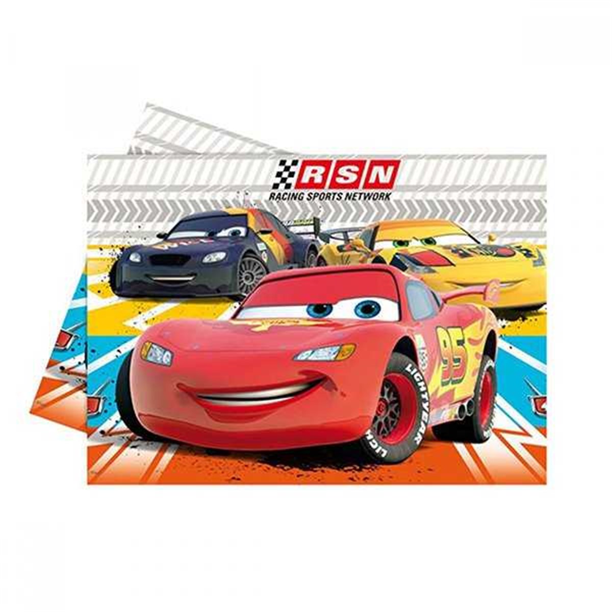 Lisanslı Cars Plastik Masa Örtüsü 120 x 180 Cm