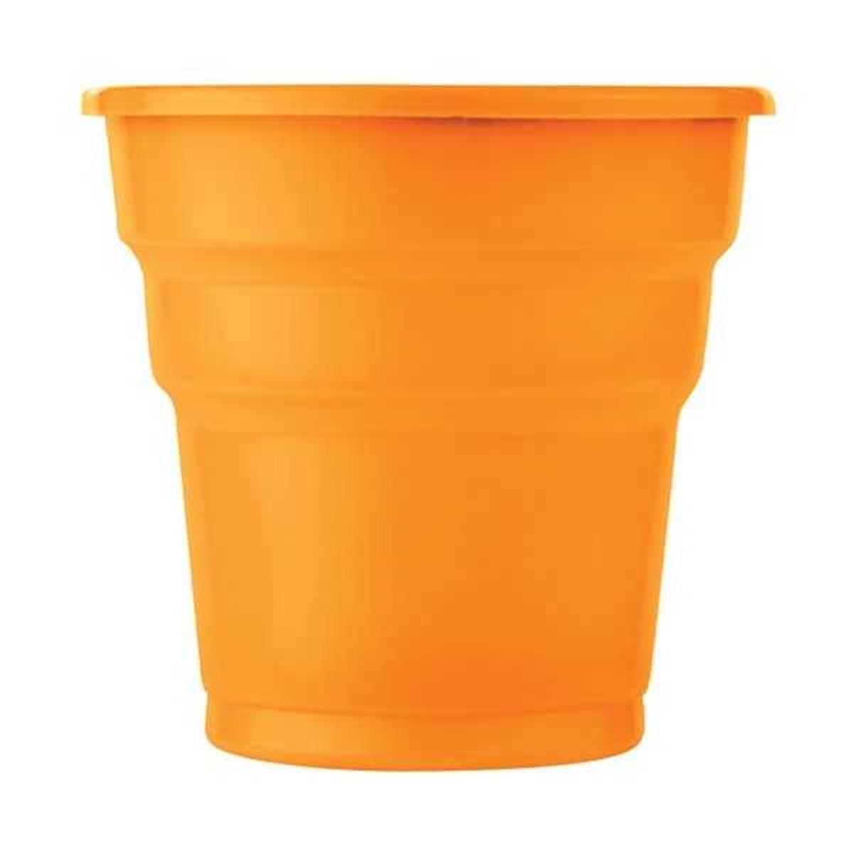 Plastik Bardak Turuncu 25 'li