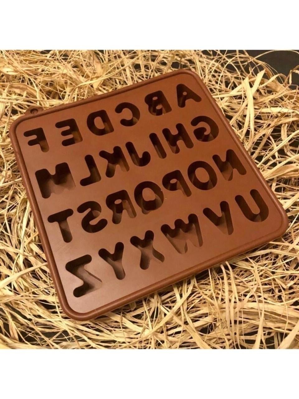 Alfabe Silikon Çikolata Kalıbı