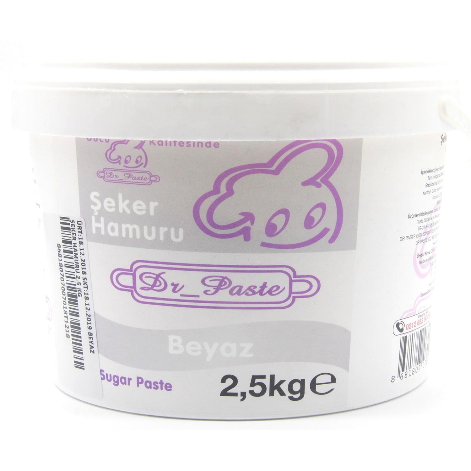 2.5kg Beyaz Hamur