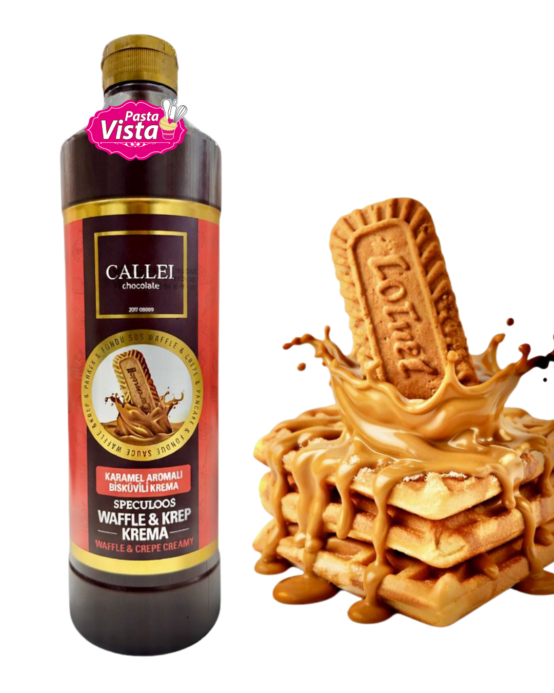 Callei Karamel Aromalı Bisküvili Sos 1kg