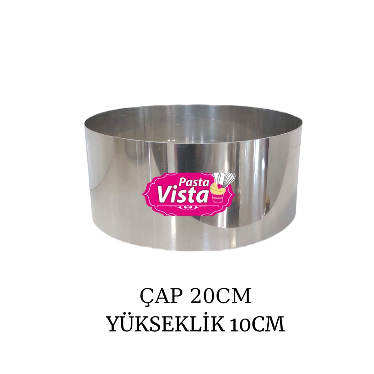 Çember Kalıp 20cm Çap Yükseklik 10cm