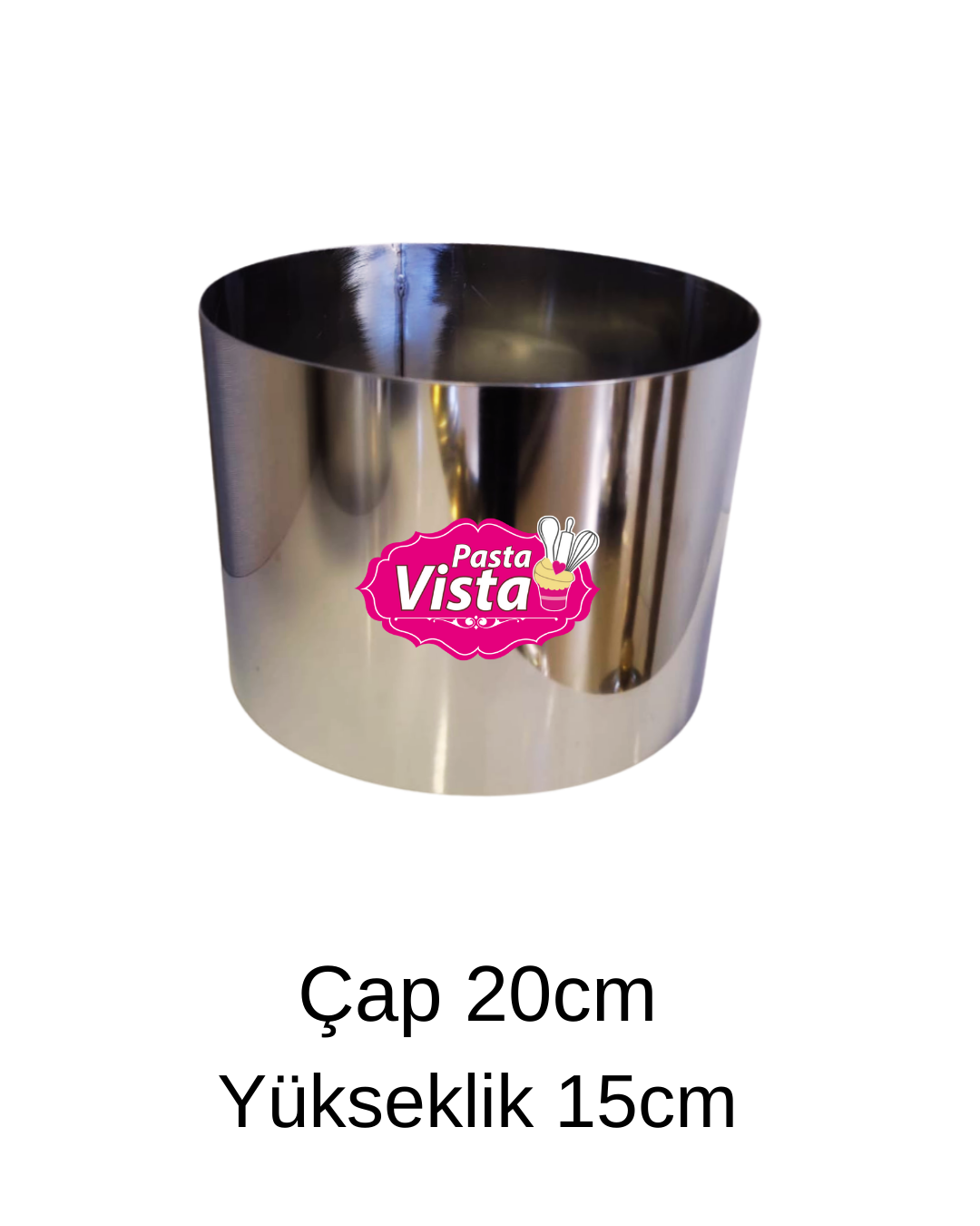 Çember Kalıp 20cm Çap Yükseklik 15cm