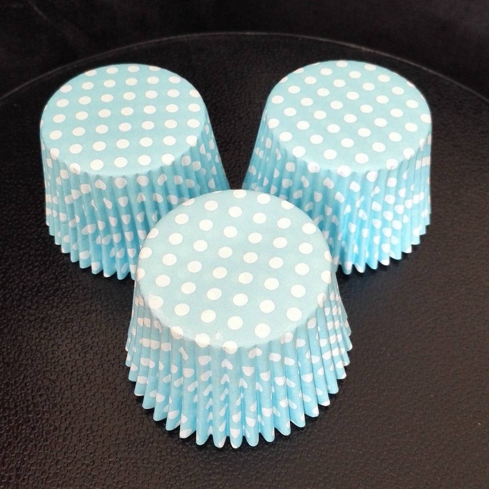 Cupcake Kalıbı Mavi Puanlı