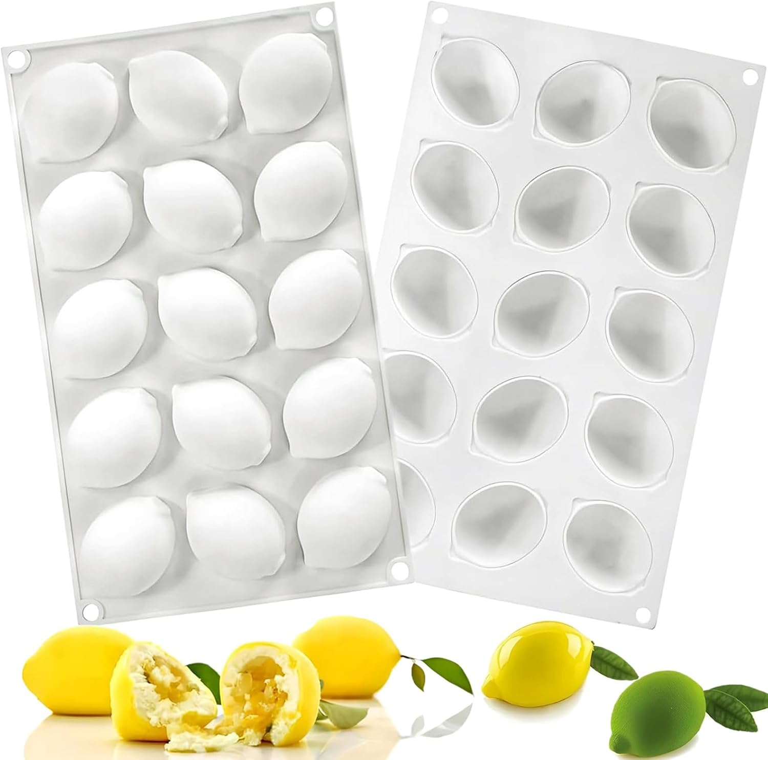 Limon Silikon Kalıp 15li