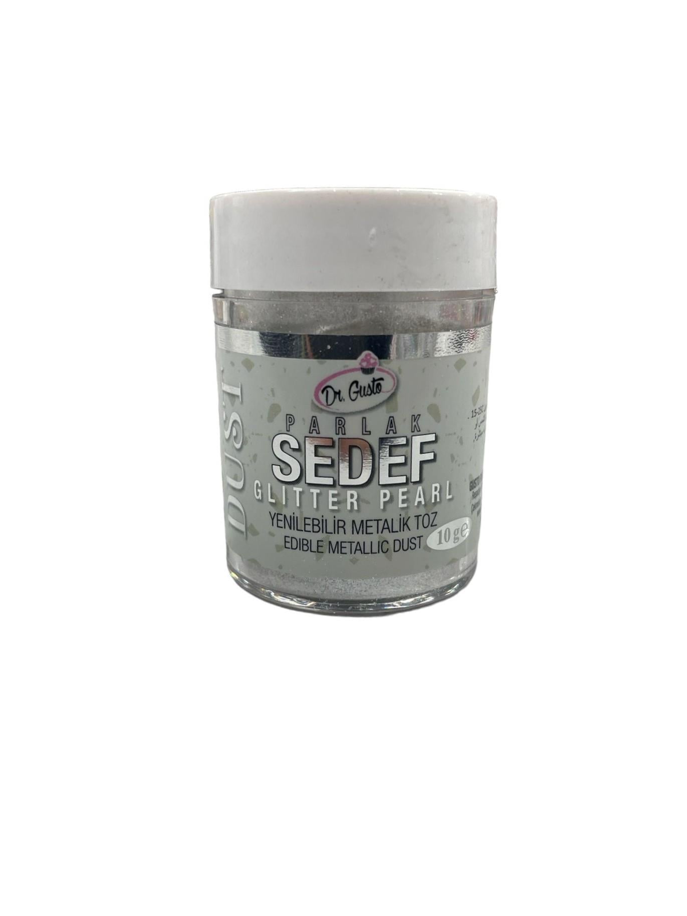 Parlak Sedef Metalik Toz Boya Yenilebilir 10gr