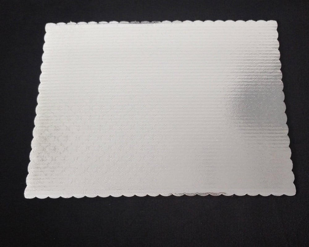 Pasta Altlık 30*40cm Kalın Gümüş