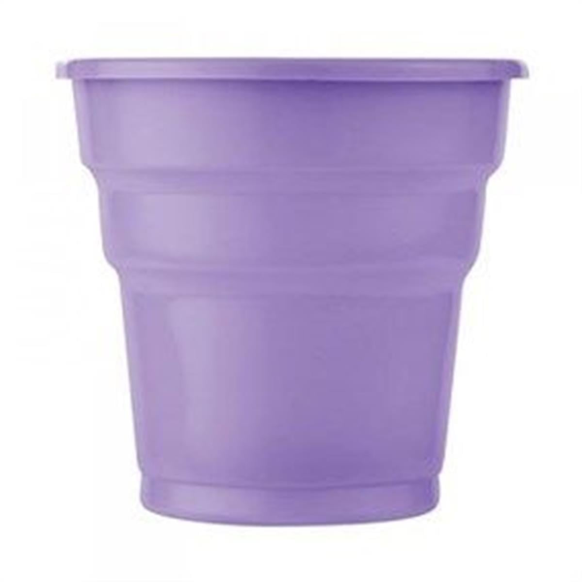 Plastik Bardak Mor 25 'li