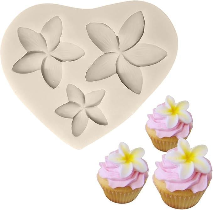 Plumeria Çiçeği Silikon Kalıp