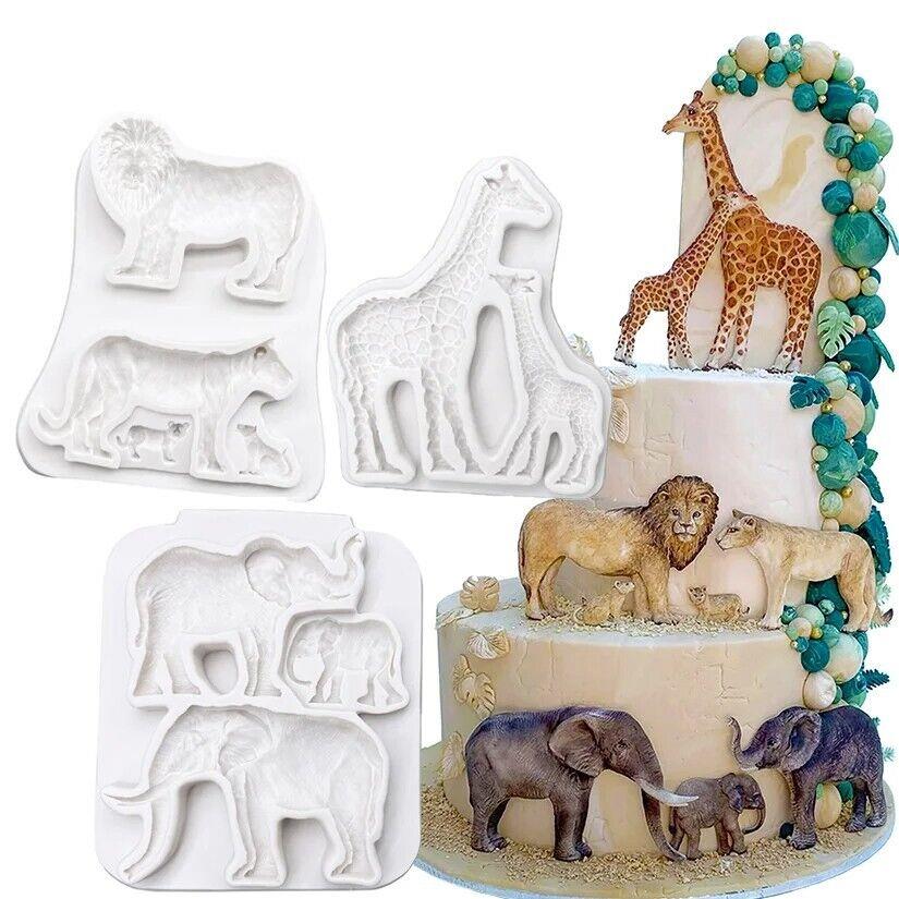 Safari Set 3lü Silikon Kalıp
