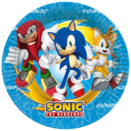 Sonic Karton Tabak Lisanslı 8 adet