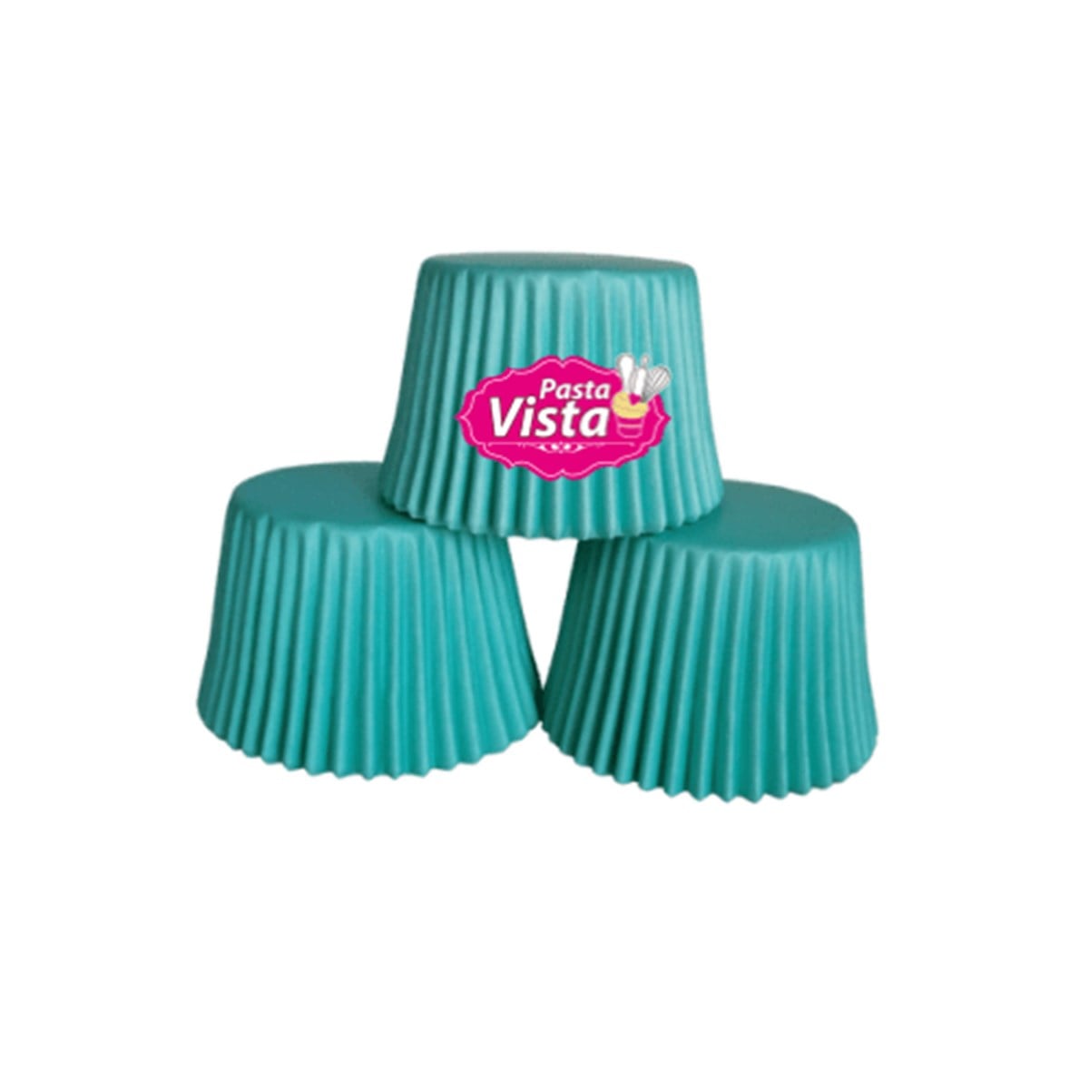 Turkuaz Cupcake Kalıbı Yeşil5245