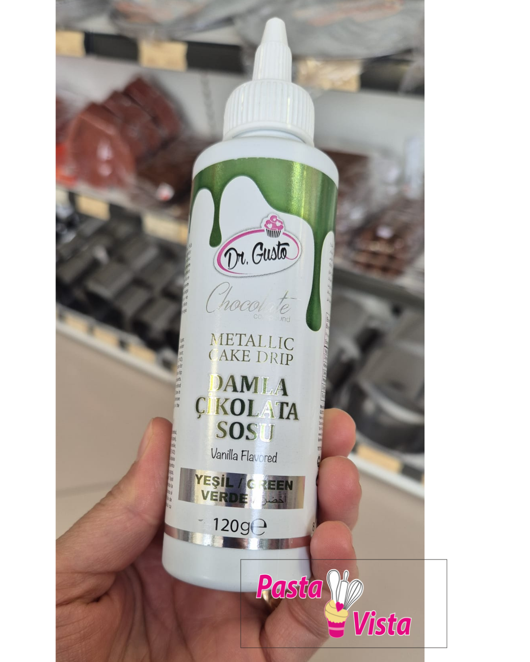 Yeşil- Cake Drip Sos  120g