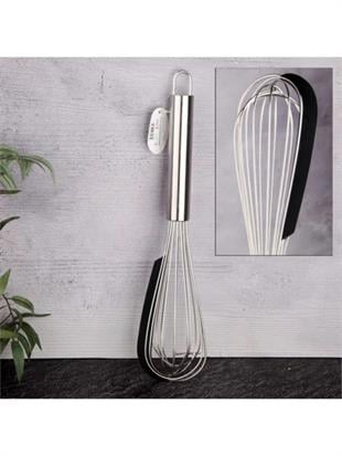 35 cm Metal Çırpıcı Sıyırıcılı