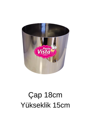 Çember Kalıp 18cm Çap Yükseklik 15cm