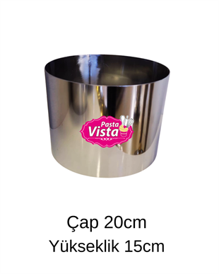 Çember Kalıp 20cm Çap Yükseklik 15cm