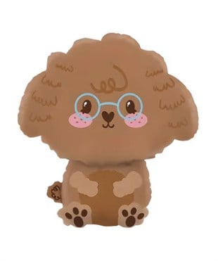 Folyo Balon Poodle Dog