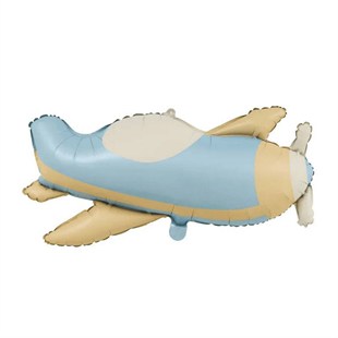Folyo Balon Retro Uçak (78-42 CM)