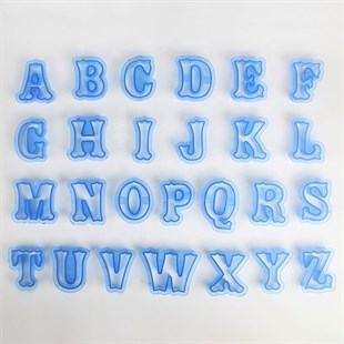 Küçük Boy Alfabe Set 26lı