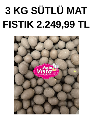 Sütlü Mat Fıstık Çikolata