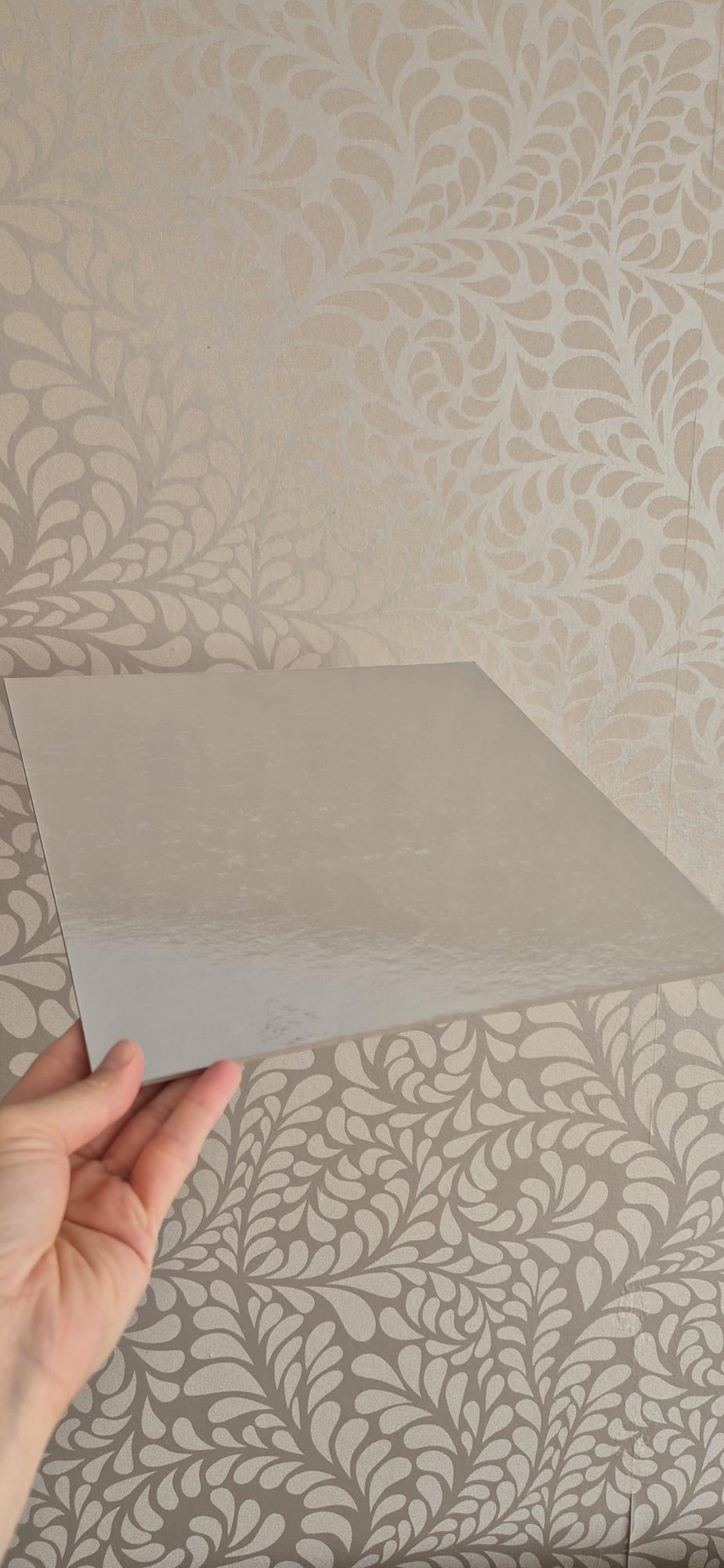 3 adet 29x29cm Kare Pasta Altlık Gümüş