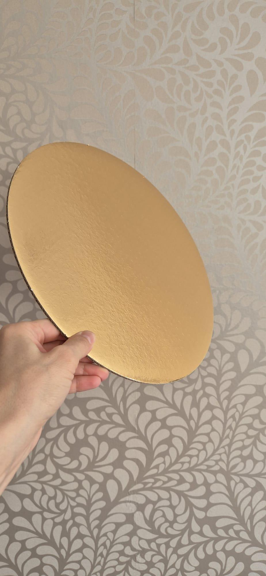 5 Adet Pasta Altlık 30cm Kalın Gold Altlık